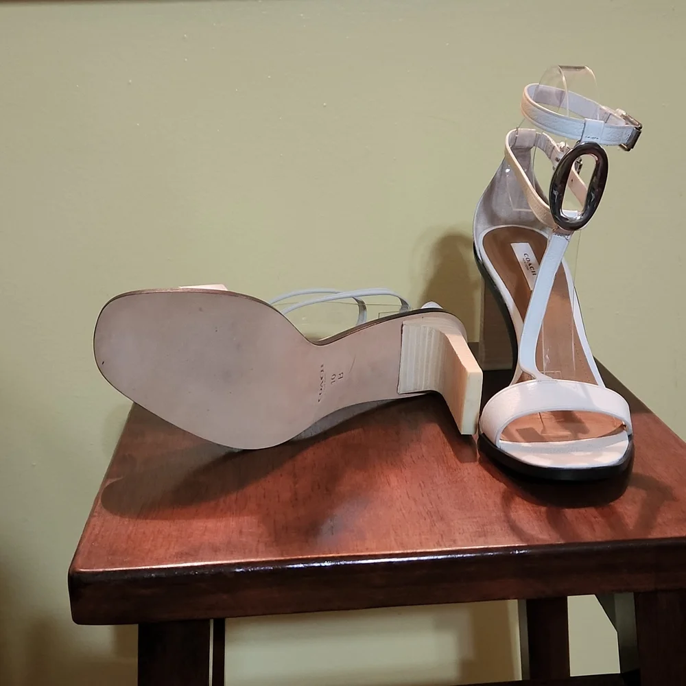 Coach heeled sandal - Picture 4 of 5